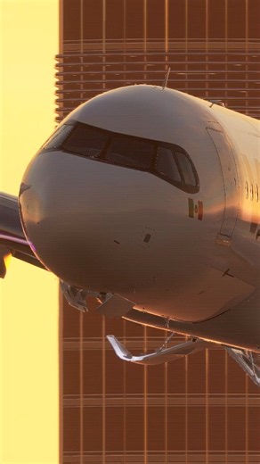 Volaris A320neo: Approaching Dubai International Airport via the Burj Khalifa | MSFS2020