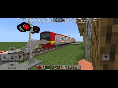 Usa railroad crossing showcase ( Minecraft )