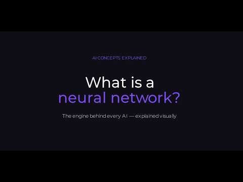 What is a neural network? — Visually Explained