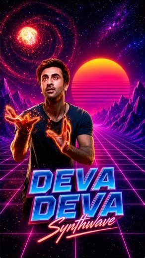 Deva Deva (Synthwave)....✨Like You've Never Heard Before 🔥#remix #hitsong #bolleywoodsong