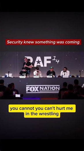 Dillon Danis Walks Out and Security Moves In | RAF1 #RAF1 #Dillon Danis