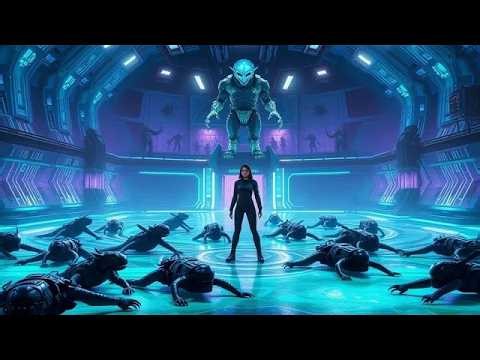 The Alien Instructor Said “Stand Down” — Then the Human Girl Smiled and Shocked... | Sci-Fi Story