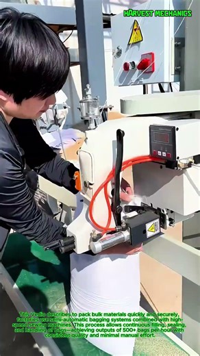 High-Speed Automatic Bag Sewing & Packaging System : How to Pack 500+ Bags Per Hour