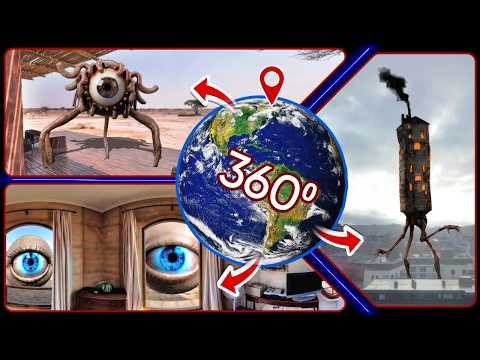 TOP 3 Colossal Entities Found on Google Earth! VR 360°