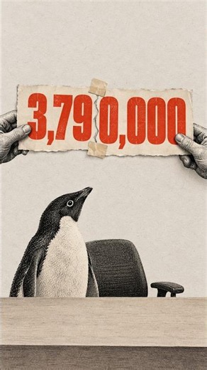 We Counted 3.79 Million Penguins. By Hand. #economics #facts