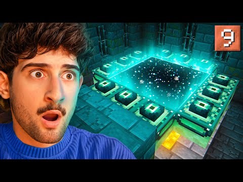 THE END PORTAL IS OPEN (Minecraft Day 9)