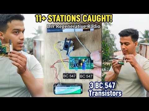 3x BC547 MW Radio 📻 