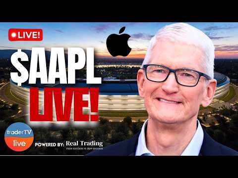 APPLE EARNINGS LIVE 4PMET! 🍎 $RIVN, $SNDK, $RDDT Report | Stock Market Live