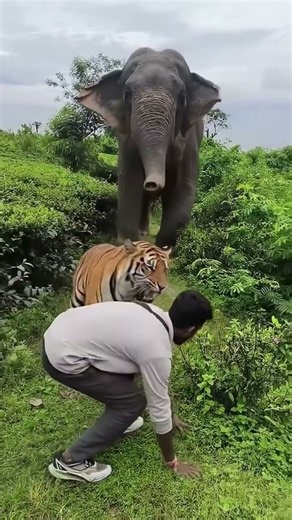 #elephant 😱😢