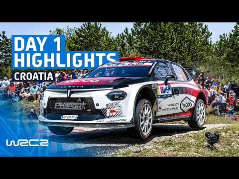 WRC2 Day 1 Highlights | WRC Croatia Rally 2026