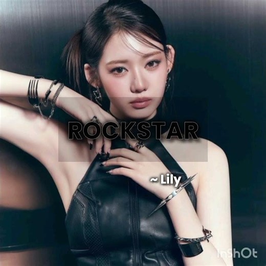 Rockstar 🤟🎸 - Lily #supernova #novas #lily #hwanglily