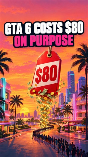 Why GTA 6 Costs $80 and Millions Will Still Pay It #moneymindset