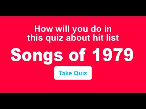 Quiz : 1979 Hit Lists