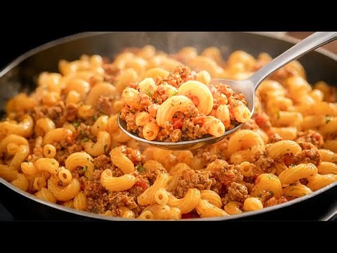 Just 10 minutes! My family's favorite pasta recipe!