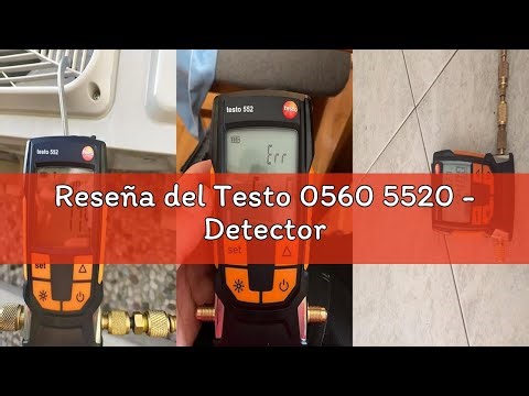 Reseña del Testo 0560 5520 - Detector
