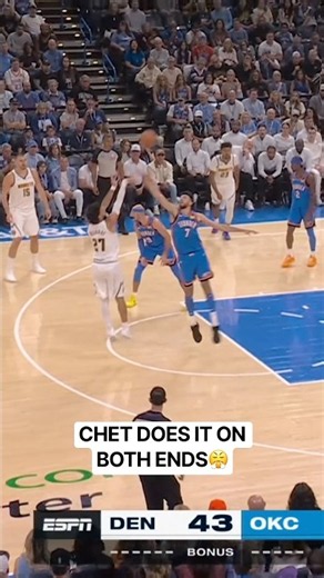 Chet Holmgren Goes From BLOCK To BUCKET In Seconds 😤