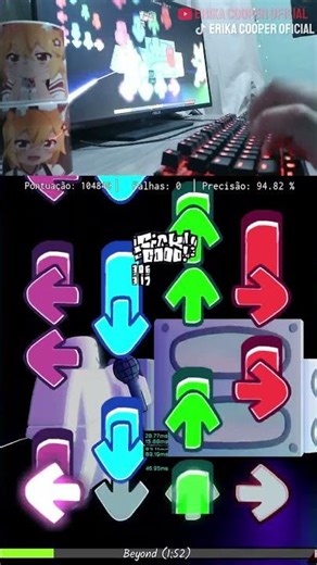 Perfect under insane speed 💀 Funky Friday #fnf