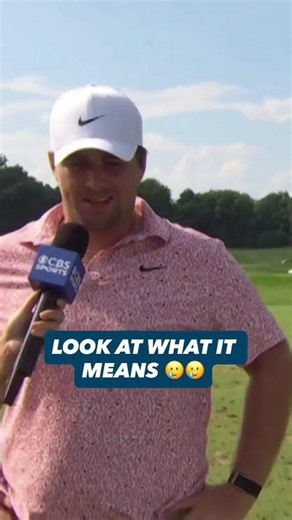 WE’RE NOT CRYING, YOU ARE. Chris Gotterup hitting us in the feels.