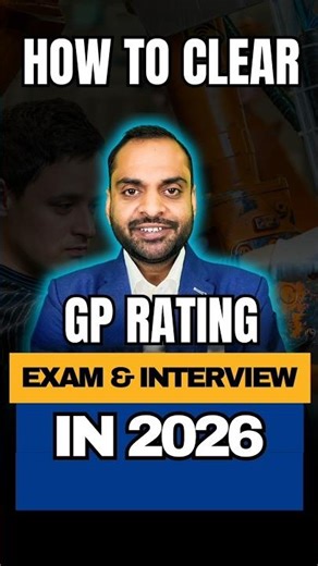 How to clear GP Rating Entrance Exam and Interview in 2026