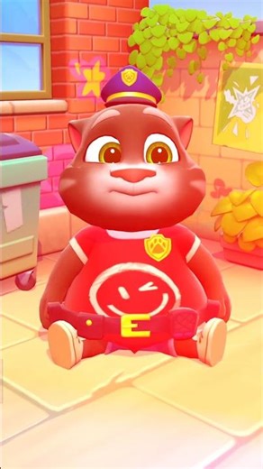 Talking Tom Donuts Eating OMG React My Talking Tom #shorts #tom #animation #cartoon #mytalkingtom2