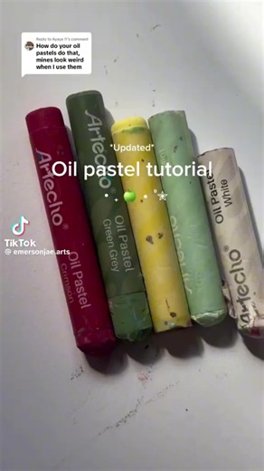 How to paint with oil pastels tips | Painting with oilpastels, How to oil pastel art, Apple art