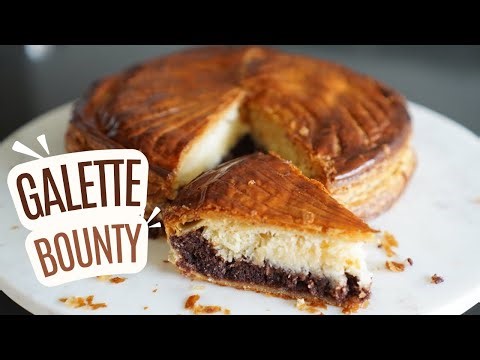 Galette des rois coco–chocolat façon Bounty