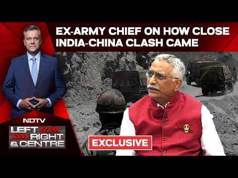 "Matters Of Conjecture": Ex-Army Chief On How Close India-China Clash Came