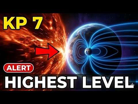 BREAKING! Solar Storm intensifies toward Earth — Kp Index hits 7