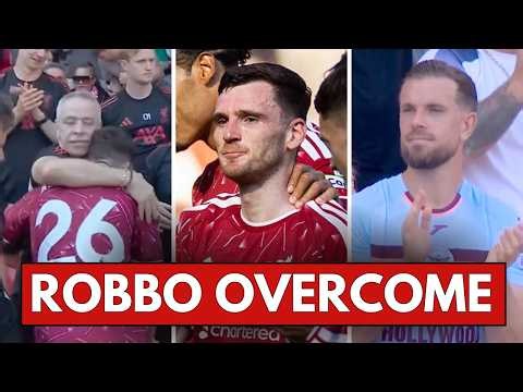 Andy Robertson Final Sub - Liverpool Players Guard of Honour