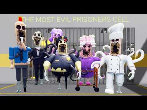 BARRY EXE PRISON RUN V2 New Game Huge Update Roblox Obby - All Morphs Unlocked Walkthrough FULL GAME