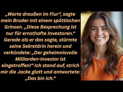 Ich wurde vom Familientreffen ausgeschlossen – dabei bin ich derjenige, der das Geschäft finanziert