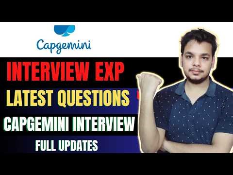 Capgemini Interview 2026 | Capgemini Interview Experience | How to Prepare for Capgemini Interview?