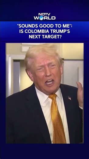 "Colombia Run By A Sick Man" : Trump Hints At Military Action On Colombia After Venezuela