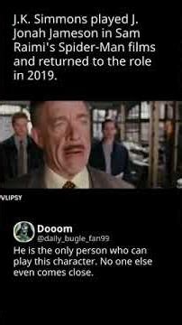SpiderMan - J.K. Simmons Brought Jameson Into The MCU