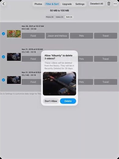 How to filter and sort photos by file size on the iPhone and iPad