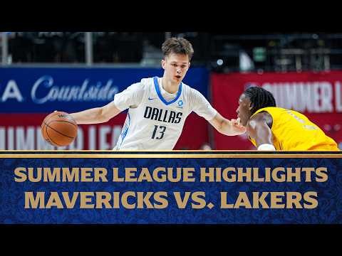 Summer League Highlights | Dallas Mavericks vs. Los Angeles Lakers | July 11, 2026