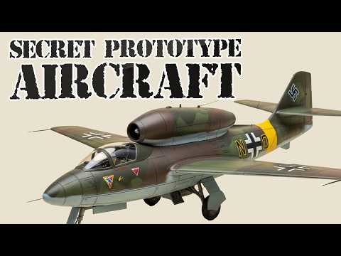 Every WWII Secret Prototype Aircraft Explained in 19 Minutes