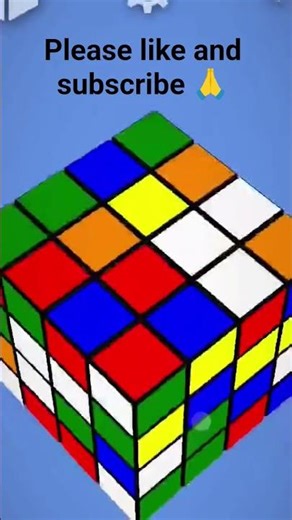 how to make Rubik's cube in pattern 4x4