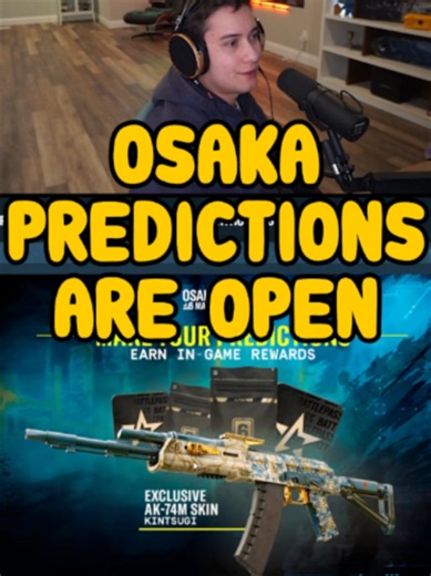 AMAZING SKIN FOR OSAKA PREDICTIONS #r6 #rainbow6 #r6tips #rainbowsixsiegetips #siege #rainbowsixsiege
