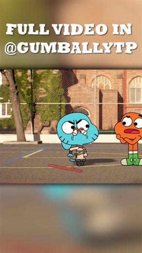 GUMBALL IN GEOMETRY DASH😯😁 #gumball #ytp #memes #tawog #viral