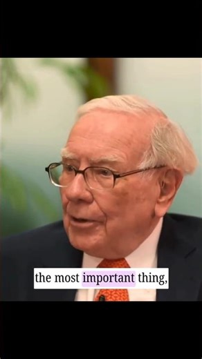 Warren Buffett’s best advice for life and success