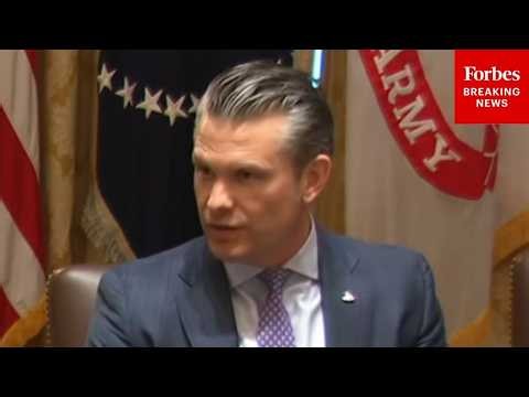'We're Going To War With The Cartels': Pete Hegseth Vows To Crack Down On Organized Crime