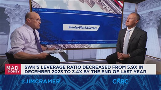 Stanley Black & Decker CEO Chris Nelson goes one-on-one with Jim Cramer