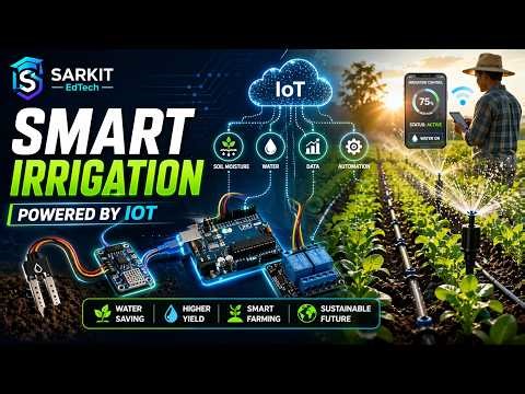 Smart Irrigation System using IoT & Blynk | Save Water with Automation 🌱💧