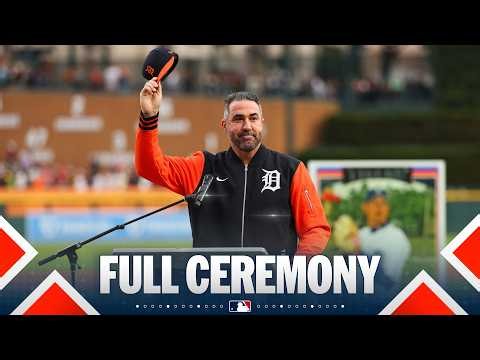 FULL CEREMONY: Justin Verlander says farewell to Detroit fans before his last career start 🧡