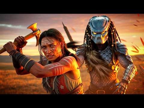 In the wild where no one hears you scream, a young warrior confronts an invisible alien hunter