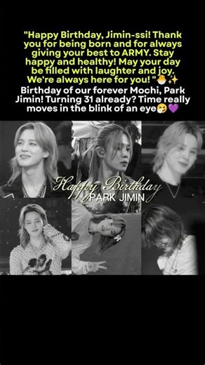 It's JIMIN DAY! 🎂💜 Let's Celebrate Our Beautiful Soul