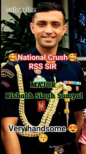 The reason 🧿💓! Major Rishabh singh sambyal sir new clip ⚡🤌| #army #spg #nda #fyp #trendingshorts