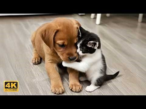 Hilarious Cats Seeing Crazy Puppies for the First Time 🤣