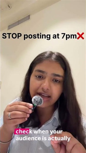 STOP posting at 7pm ❌